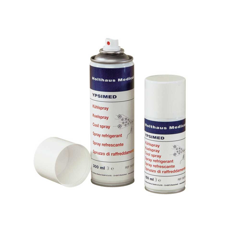 Holthaus Medical YPSIMED Kühlspray: Metalldose mit Sprühkopf und Etikett