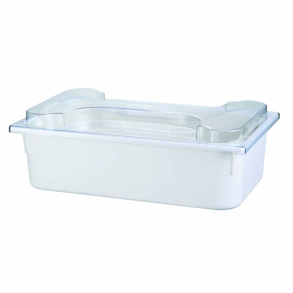 Transparenter Deckel für Instrumentenwanne, rechteckig, flach