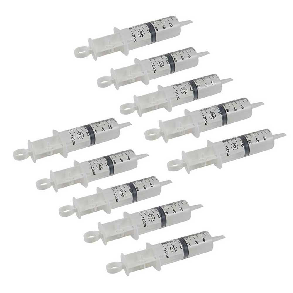 Sterile Wund-/Blasenspritzen 100–120 ml, 10 Stück, mit Skala
