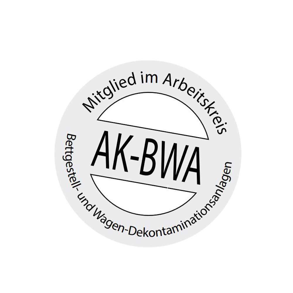 AK-BWA-Zertifizierungssiegel mit Text rund um das Gütezeichen