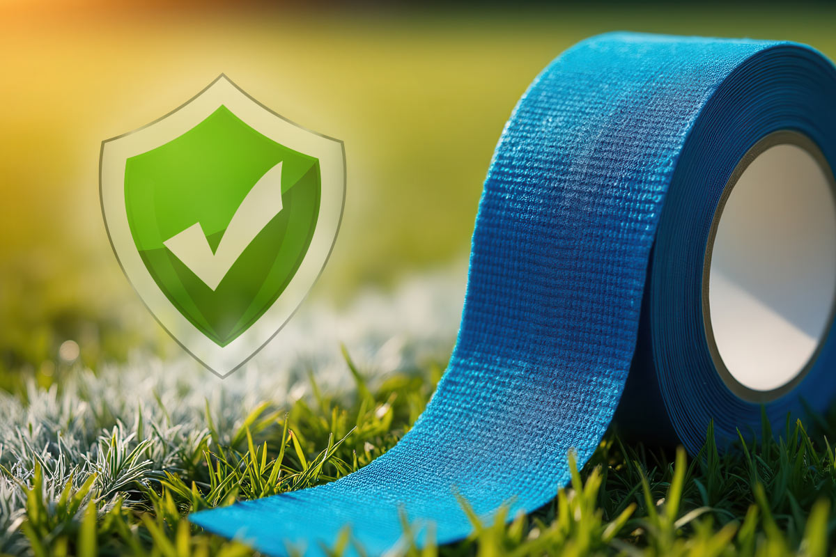 Was ist sportliches Tape und wie hilft es bei Verletzungen?