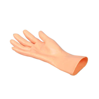 Trainings-Injektionsarm-Ersatzteil: Hand-/Armhaut, hellem Orange mit Öffnung