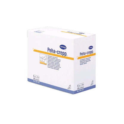 Peha-crepp Fixierbinde von Hartmann, Kartonpackung mit Aufdruck
