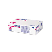 Hartmann Peha-soft® Nitrilhandschuhe, weiße puderfreie Einmalhandschuhe, Verpackung