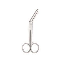 Episiotomie-Schere aus Metall, schmale Spitze, Fingerbügel für bequemen Griff