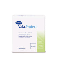 Einmal-Schutzlaken Vala®Protect basic auf Packung, weiß, Nässeschutz