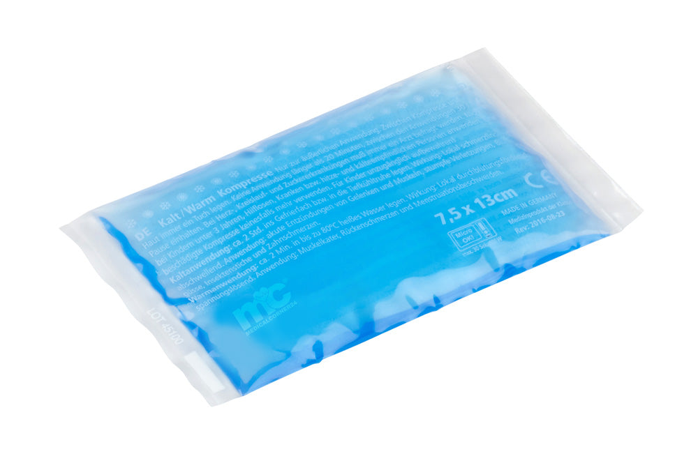 Kalt-Warm-Gel-Kompressen im Folienbeutel, blau, ca. 15×13 cm