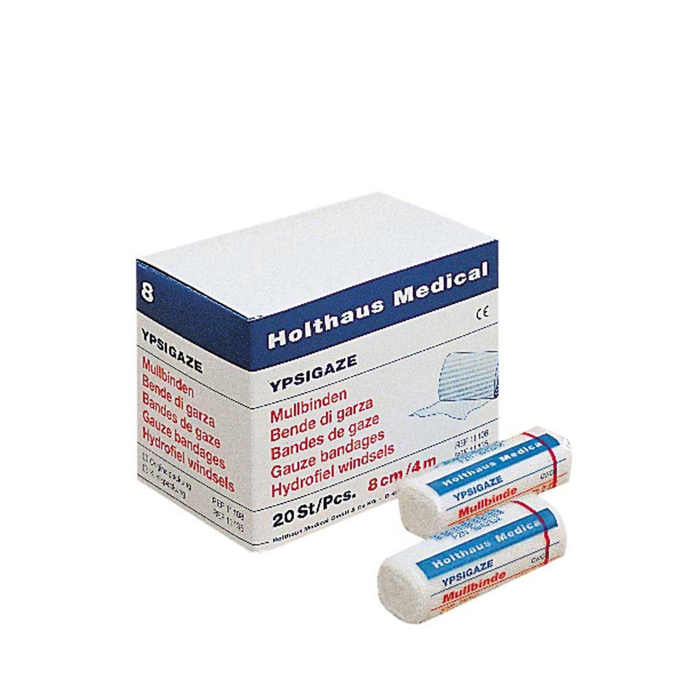 Holthaus Medical YPSIGAZE Mullbinde, starre: Kartonpackung mit Rollen