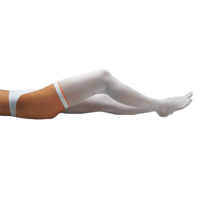Holthaus Medical Medikur® TP-Strumpf mit farbigen Bändern, hellgrau