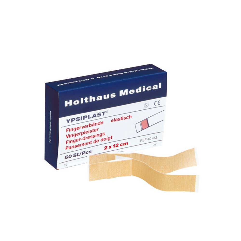 Elastischer YPSIPLAST® Fingerverband lose, beiger Verband im Karton