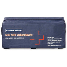 Holthaus Medical Mini-Verbandtasche (Auto) blau, rechteckig mit Reißverschluss