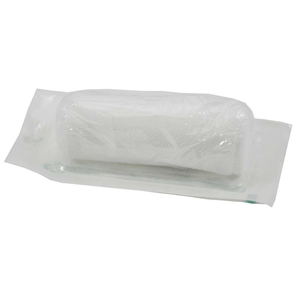 Steriles Verbandpäckchen mit Wundauflage, in Folie verpackte Bandage