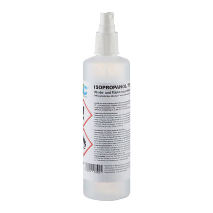 Desinfektionsspray-Flasche mit Sprühkopf, 250 ml Rundflasche