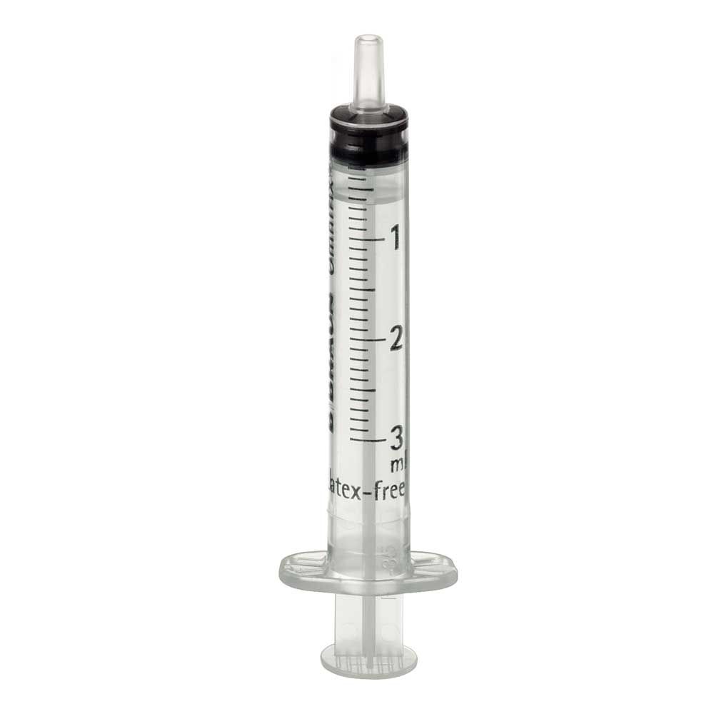 Einmalspritze Omnifix® Solo Luer, Skala bis 3 ml, klarer Zylinder, 3-teilig
