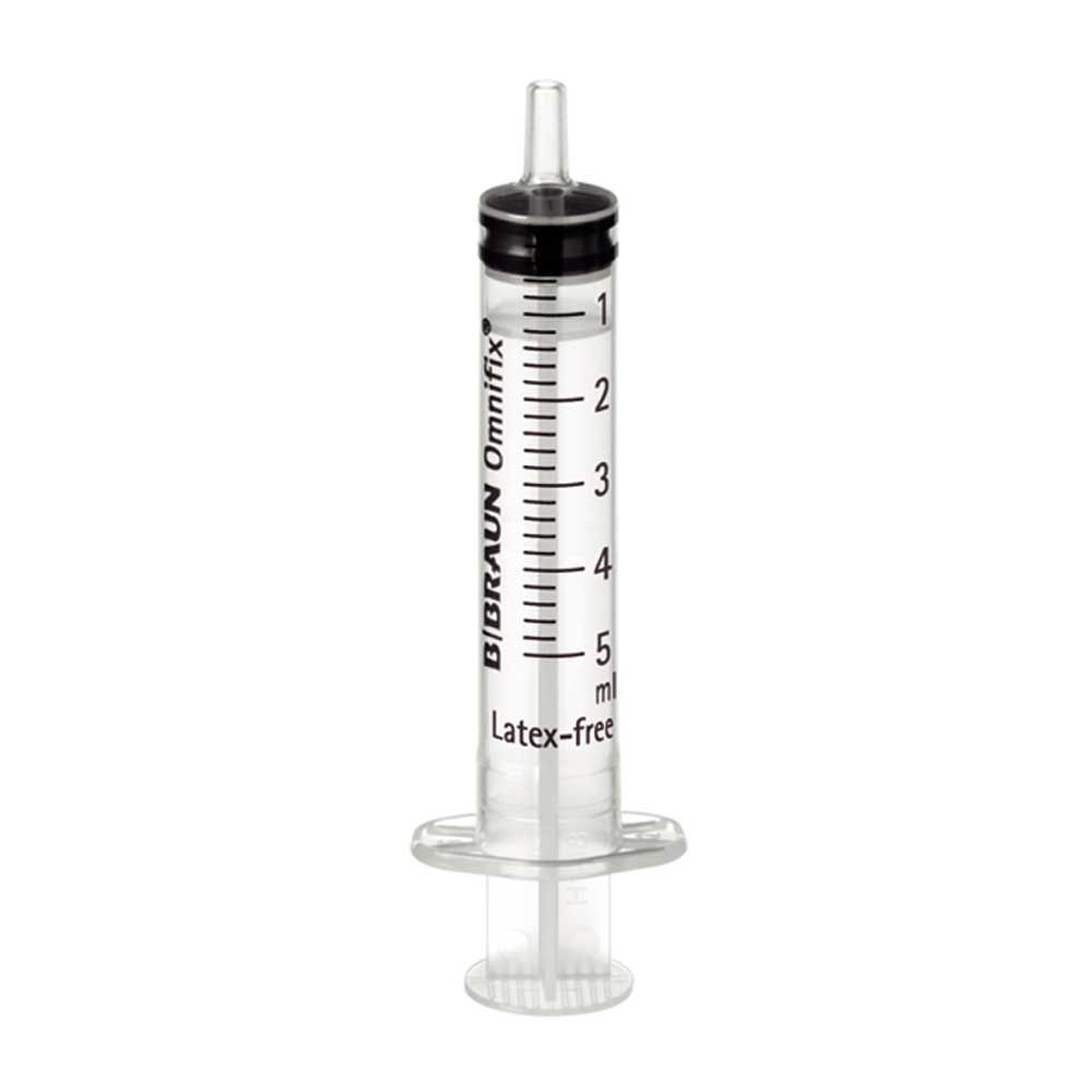 Einmalspritze Omnifix® Solo Luer, Skala bis 5 ml, Latex-frei, 3-teilig