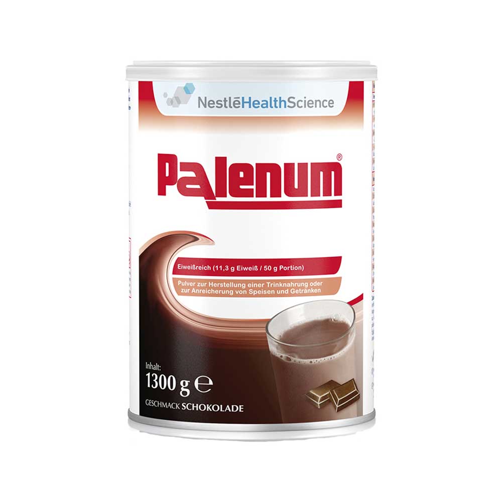Palenum Trinknahrung 1300 g, Geschmack Schokolade, mit Glasportion