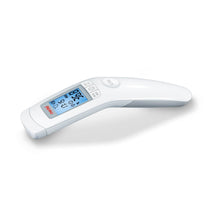 Kontaktloses Fieberthermometer TEMP von Medel, weiß, mit blauem Display