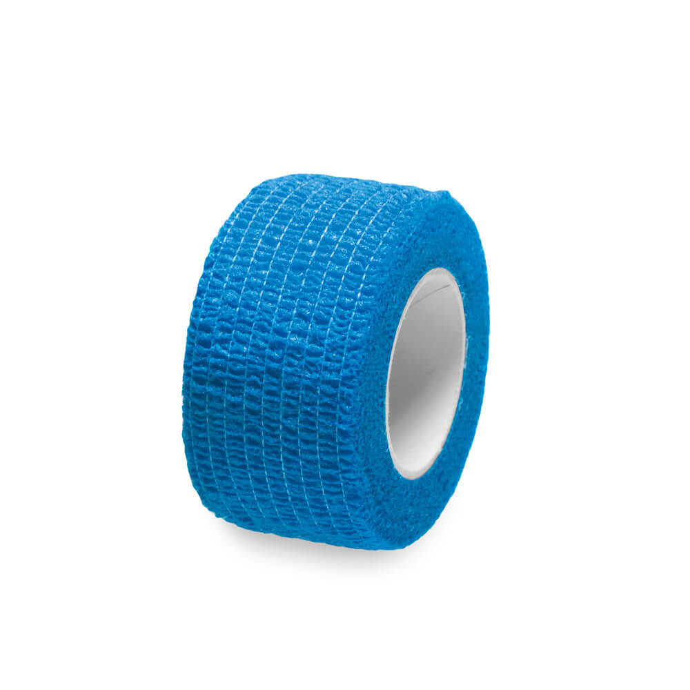 Selbsthaftender Pflasterverband Lifemed® Rolle, blau, selbstklebend