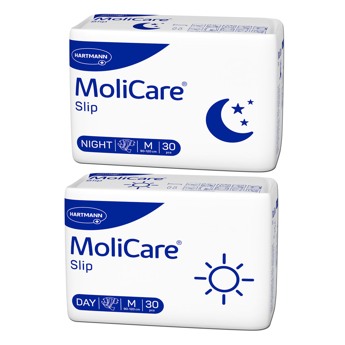 MoliCare Slip Unterlage-Packung, Nacht, Größe M, 30 Stück
