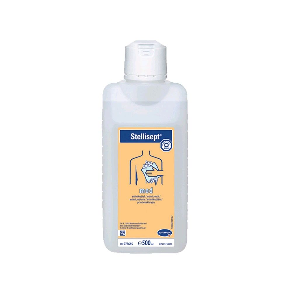 Antimikrobielle Waschlotion Stellisept med von Bode, 500 ml Flasche