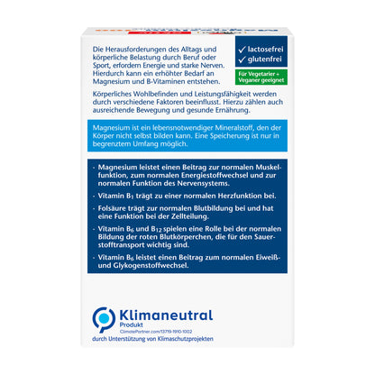 Doppelherz aktiv Magnesium 400 Brausetabletten, Info-Box mit Klimaneutral-Label