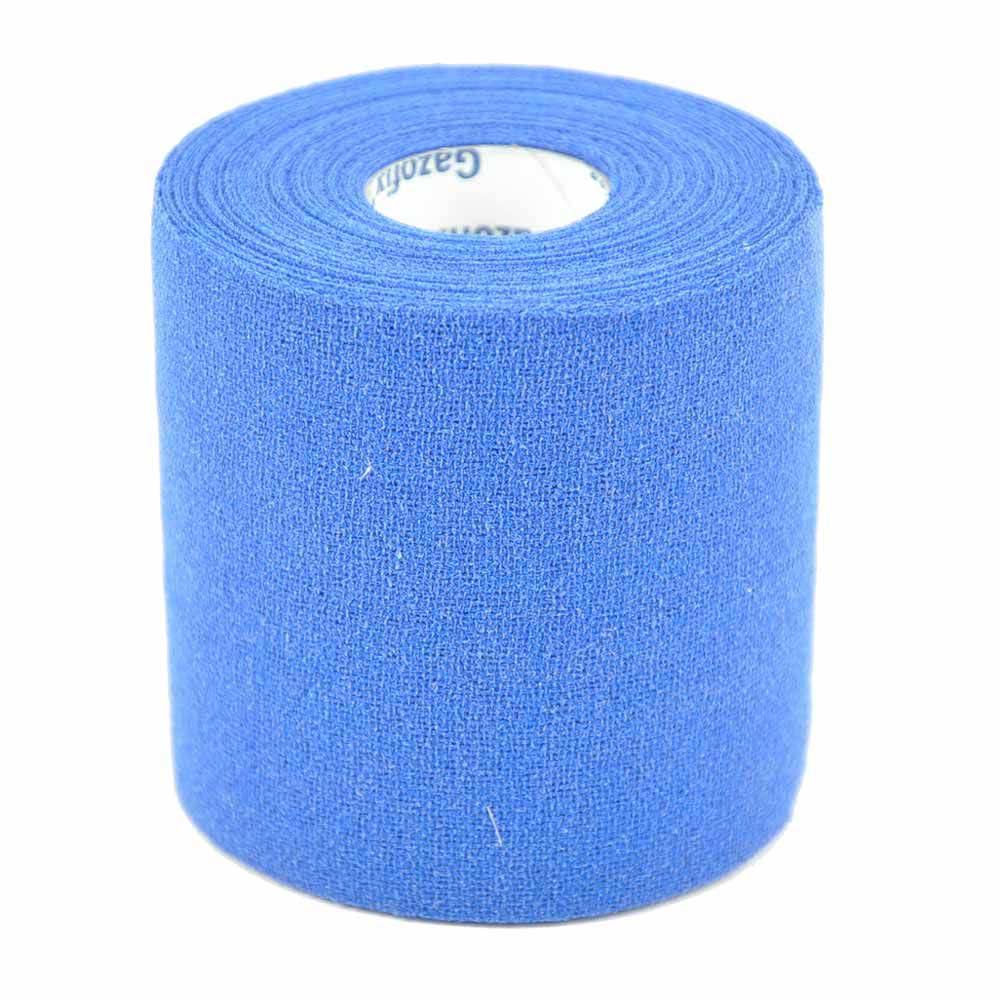 Rolle elastische Fixierbinde, blau, ohne Verpackung