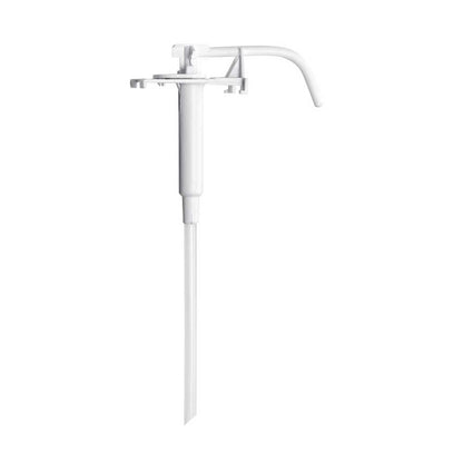 Ecolab Dosierpumpe mit Spenderhebel und Tauchrohr, 1000 ml, weiß