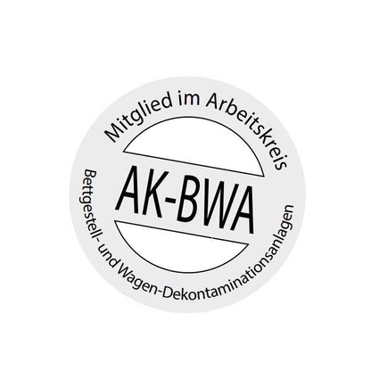 AK-BWA-Zertifizierungssiegel mit Text rund um das Gütezeichen