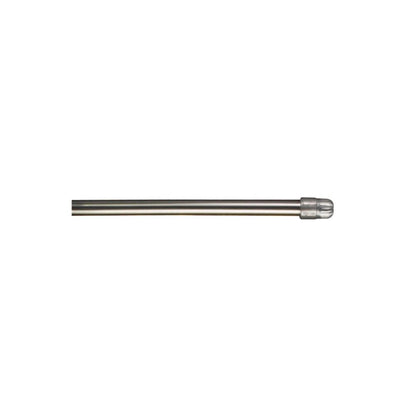 Speichelsauger mit loser Kappe, 15 cm, transparent