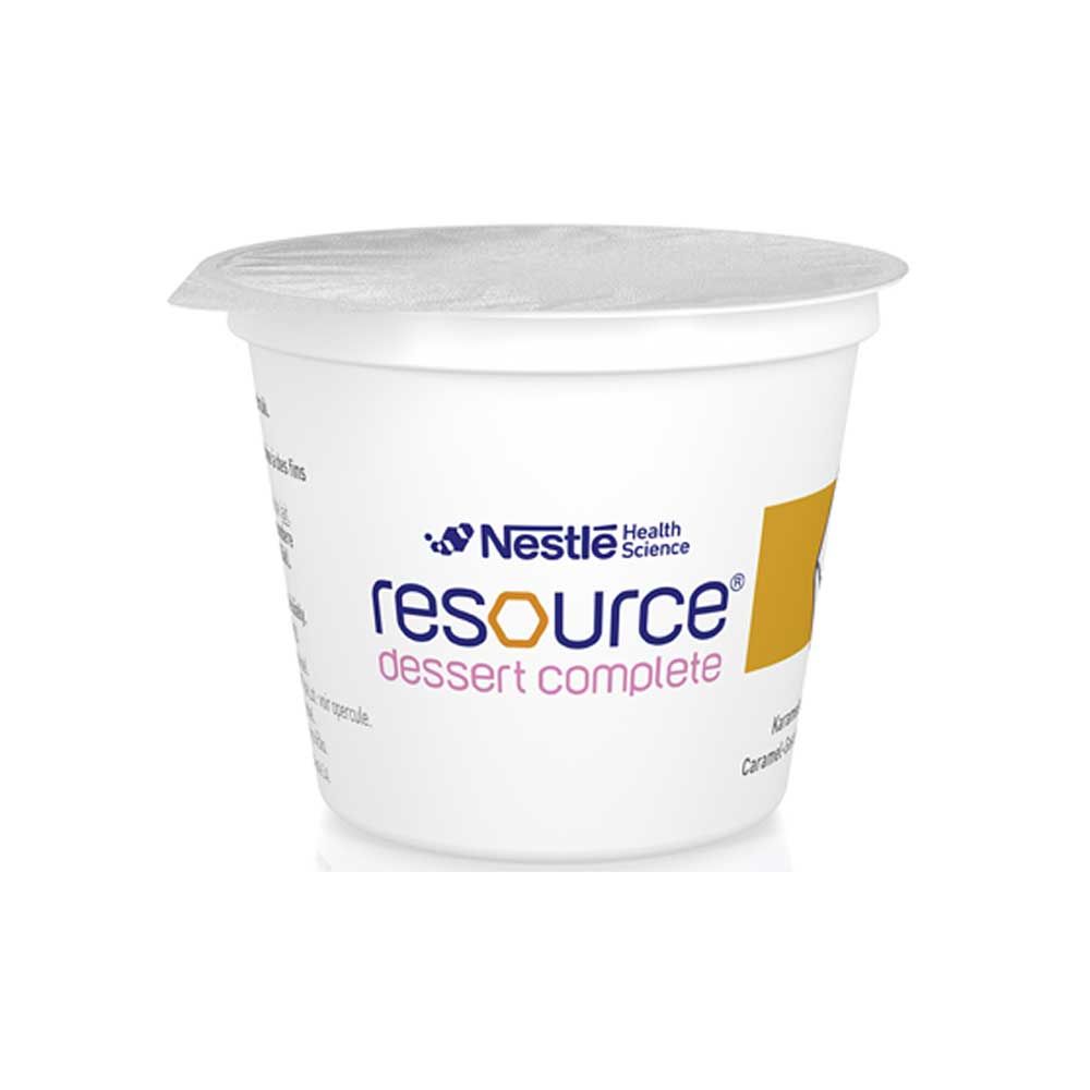 Nestle Resource® Dessert Complete, 125g, 4pcs, Vanilla