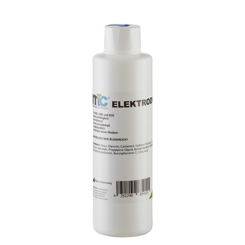 Electrode Gel for ECG, EMG and EEG, 60 x 250 ml bottle