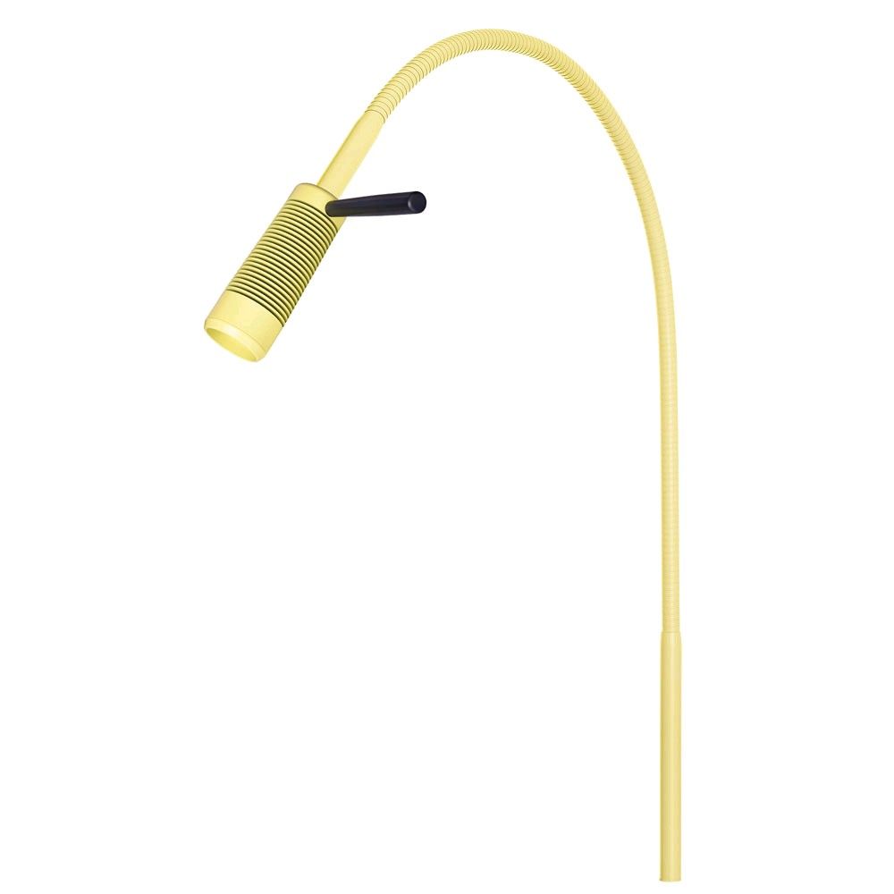 LED examination light, detachable handle, roller stand, yellow