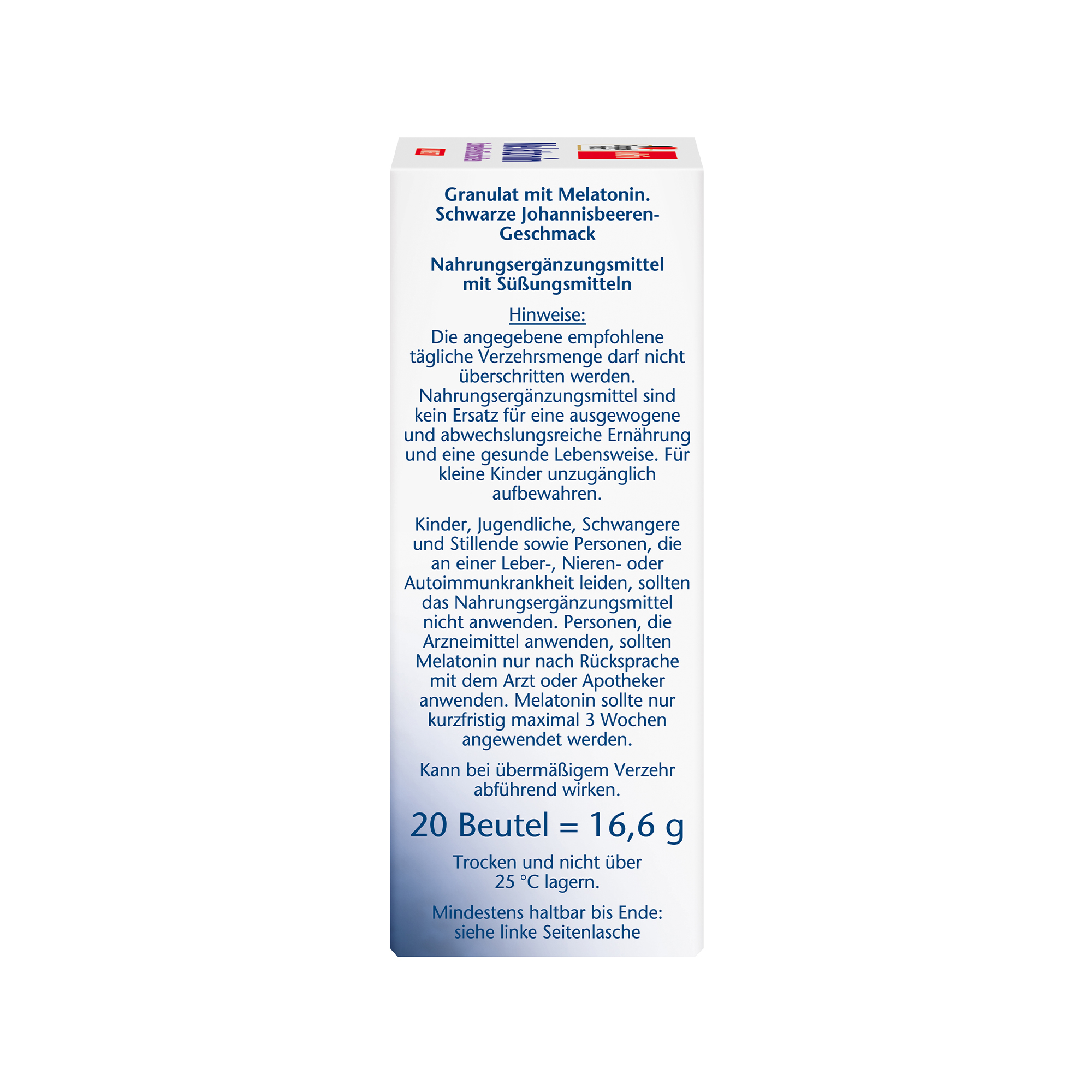 Doppelherz aktiv Melatonin Direct, 20 Portions