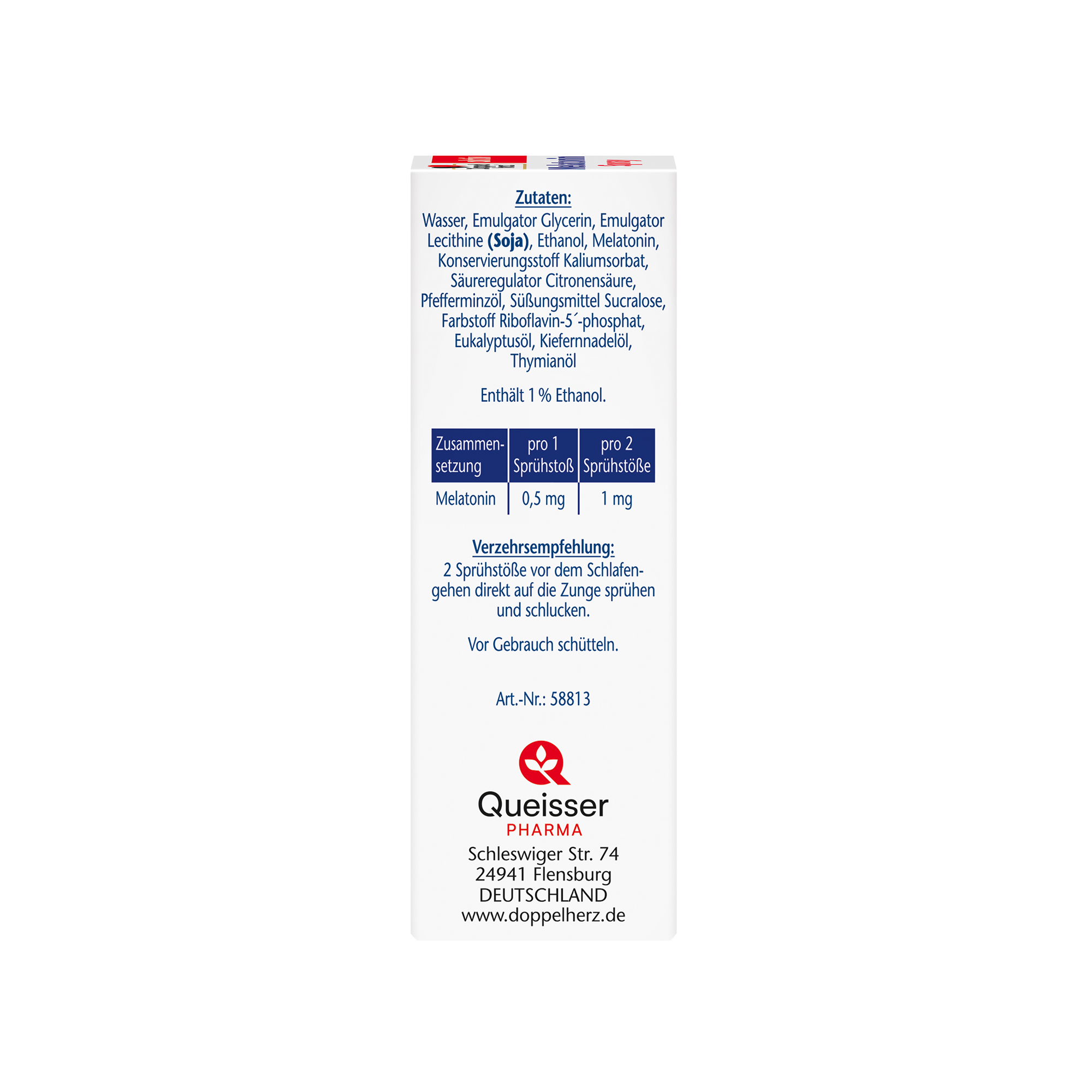 Doppelherz aktiv Melatonin Spray, 20ml