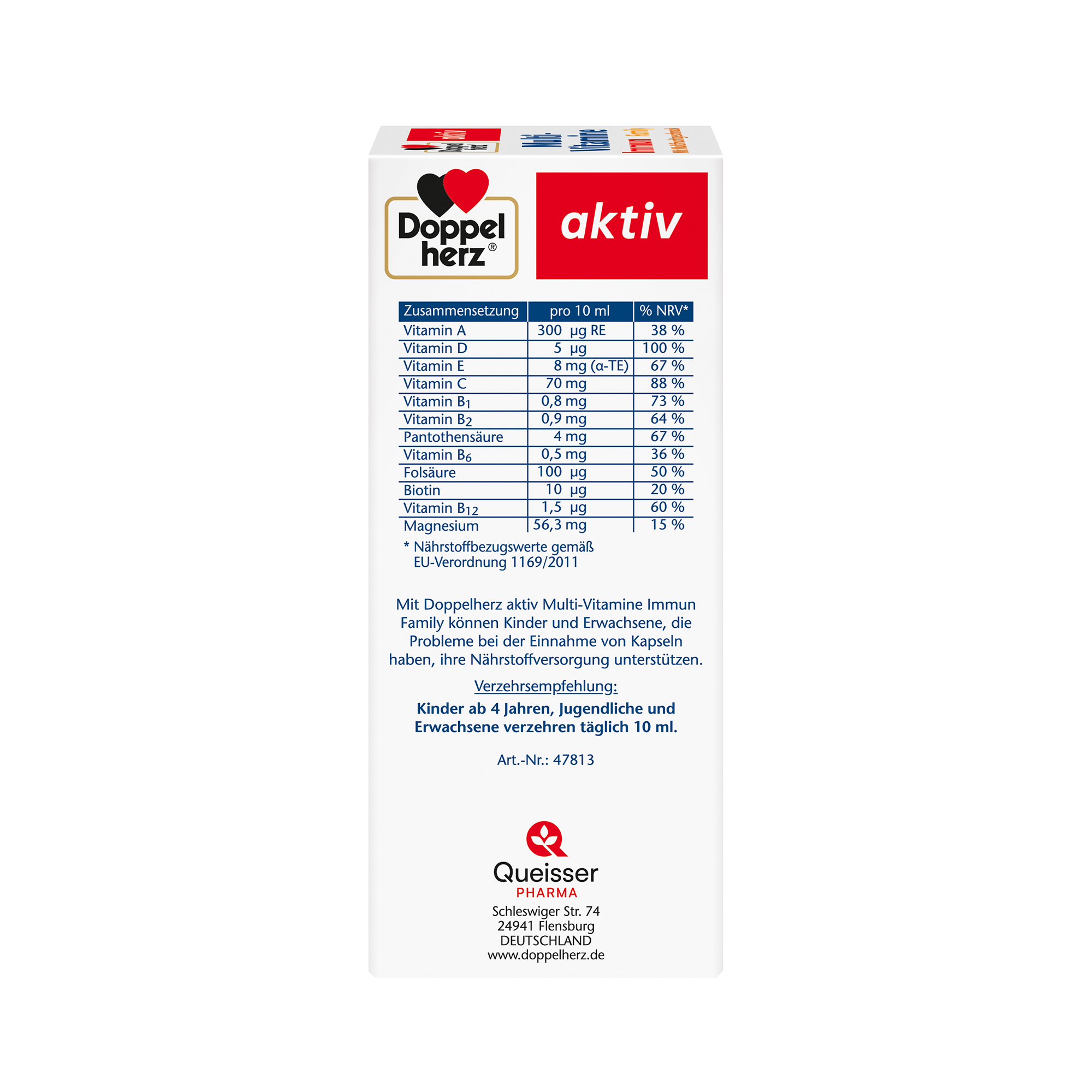 Doppelherz aktiv Multi-Vitamins Immune Family, 250ml