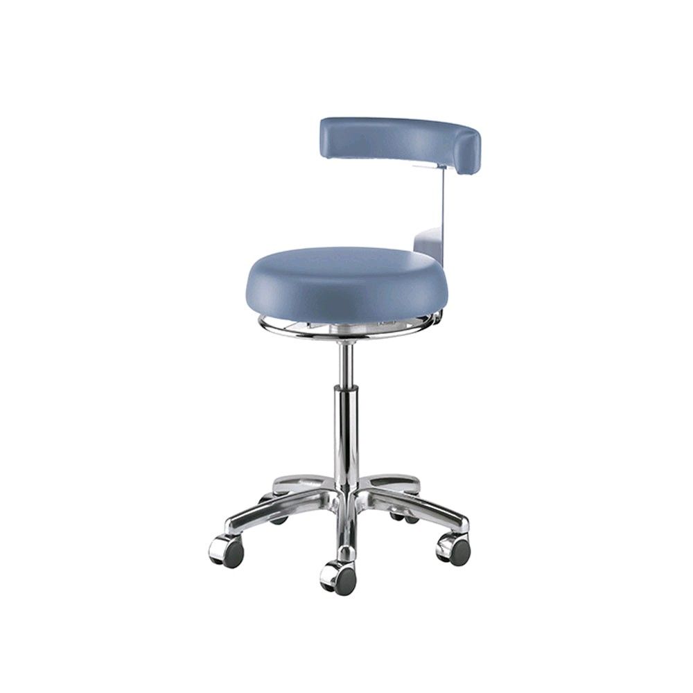 Euronda Onyx Doctor´s Chair, Aluminium Frame, E05, smoke blue