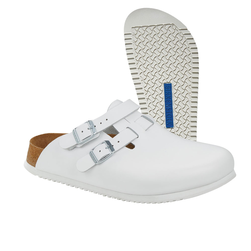 Birkenstock Kay SL soft support, regular width, white, various sizes