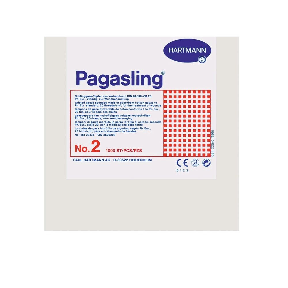 Pagasling size 2, 1000 pack