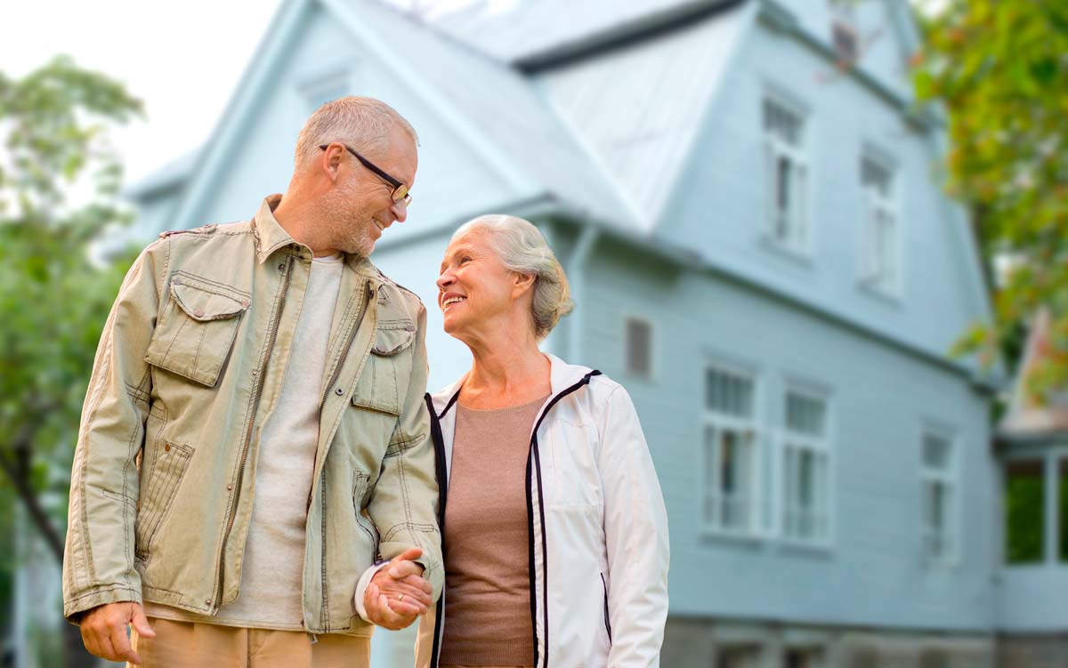 Not all people remain fit enough in old age to retain familiar forms of housing