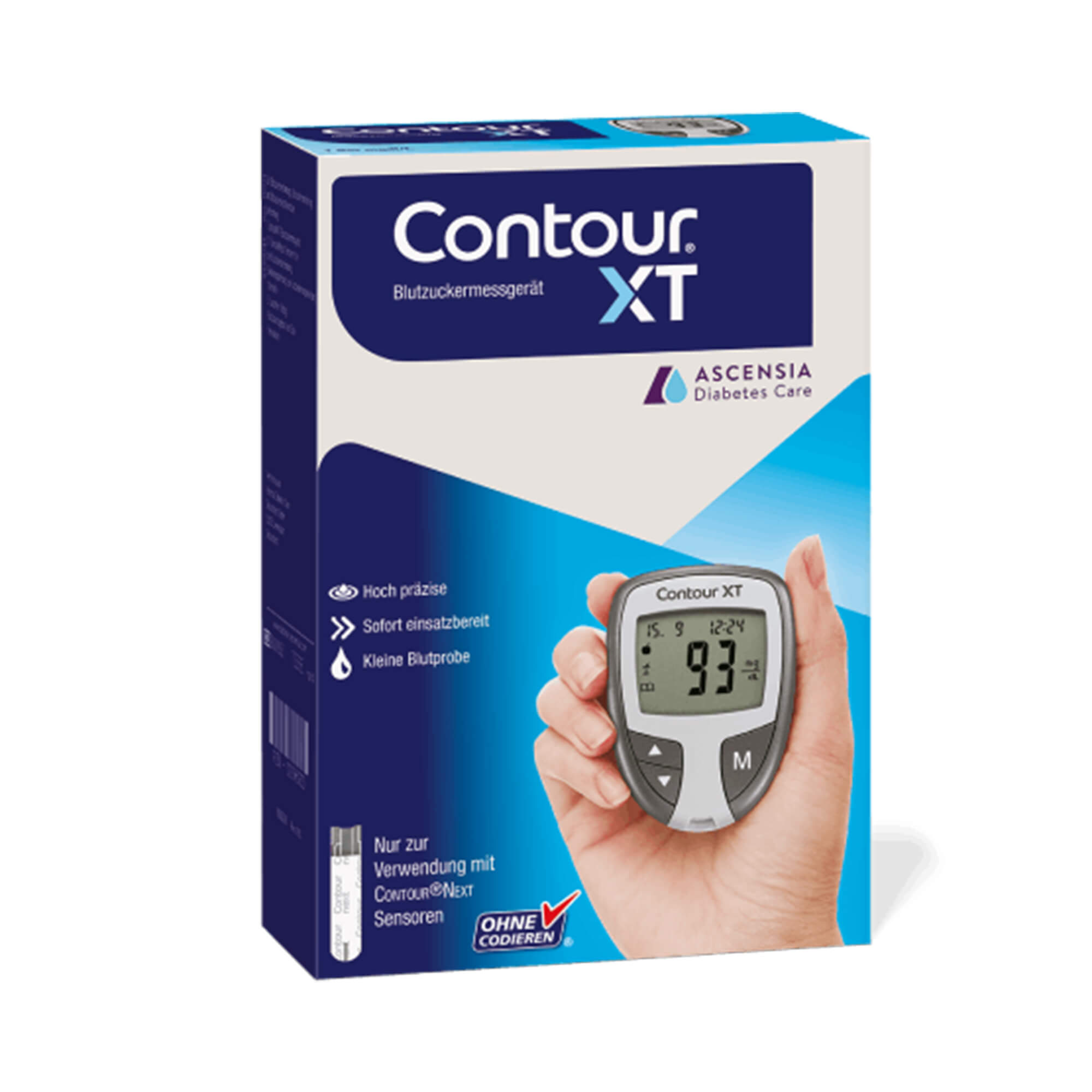 Ascensia Blood Glucose Meter CONTOUR®XT Set, mg/dL