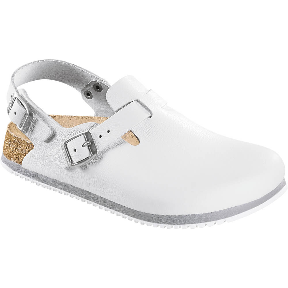 Tokio SL super outsole, by Birkenstock, white, narrow, size 35