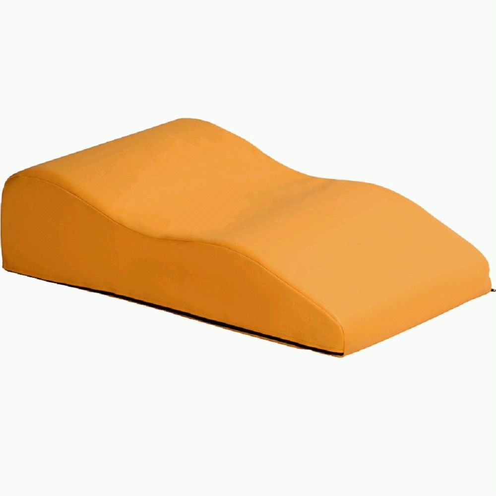 Pader Vein Pillow, Wellness Pillow, leatherette, 75x55x20cm, tobacco