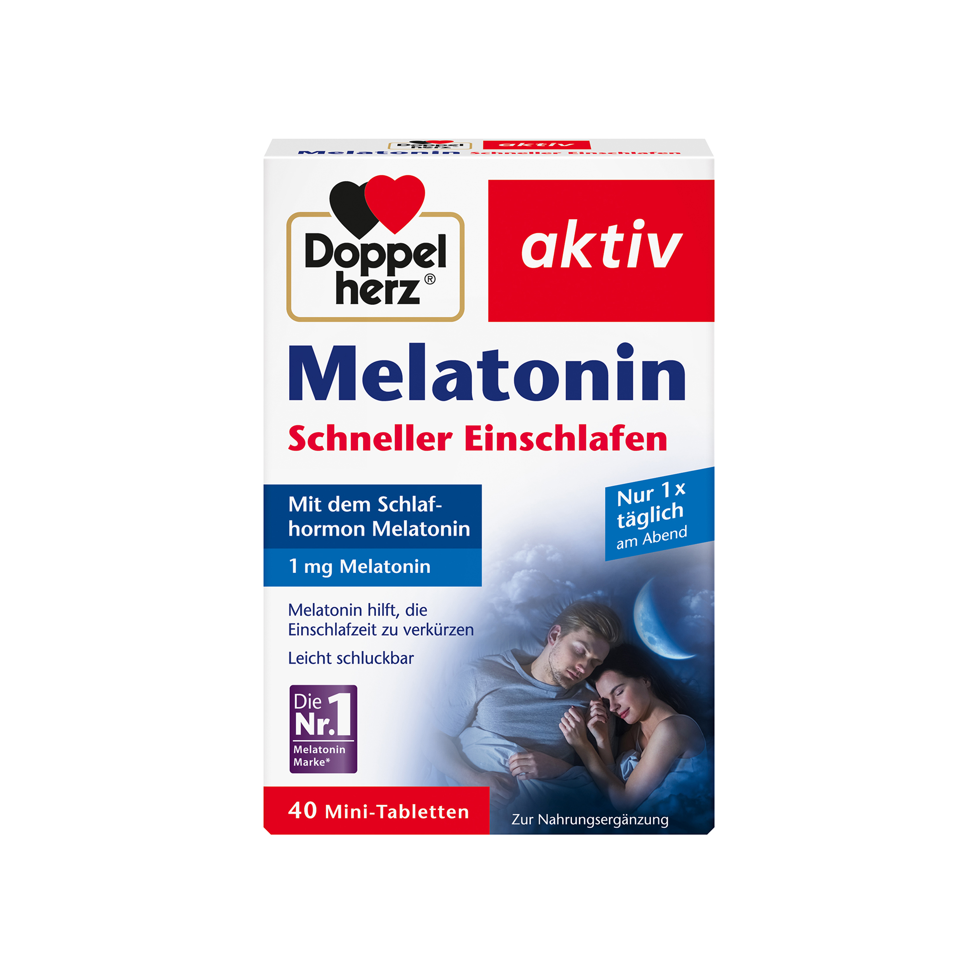 Doppelherz aktiv Melatonin, 40 Tablets