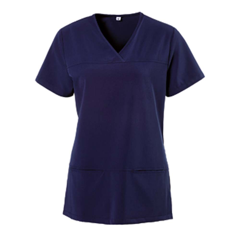 Exner Slip Tunic X-Top, V-Neck, Supersoft, Navy, L