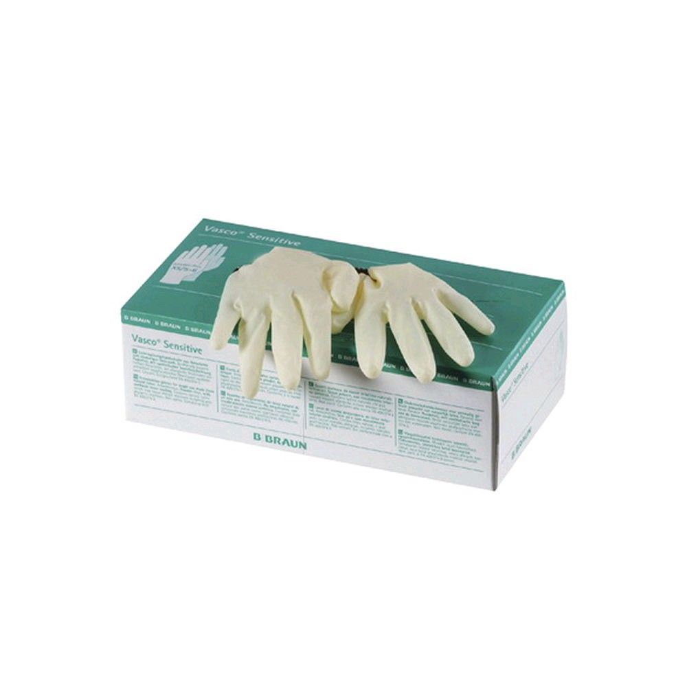 Vasco Sensitive Examination Gloves, size L, powder-free, 100 items