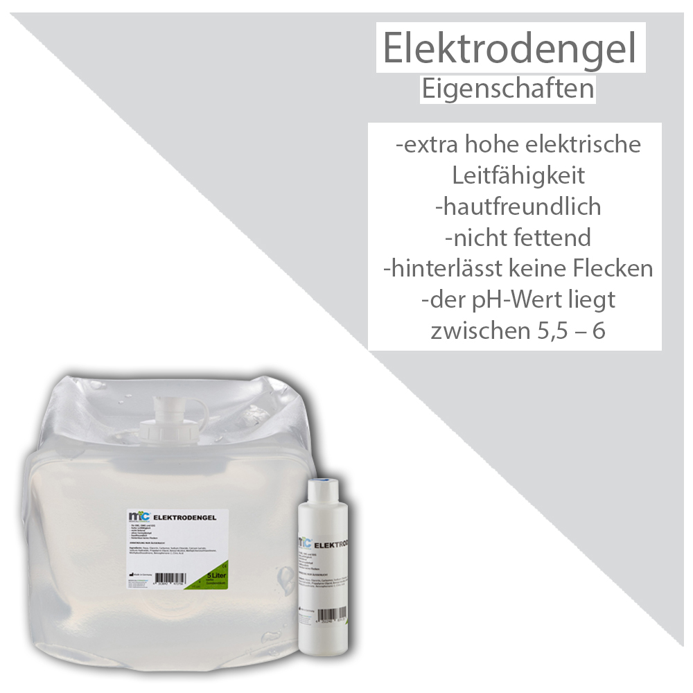 Electrode Gel for ECG, EMG and EEG, 60 x 250 ml bottle