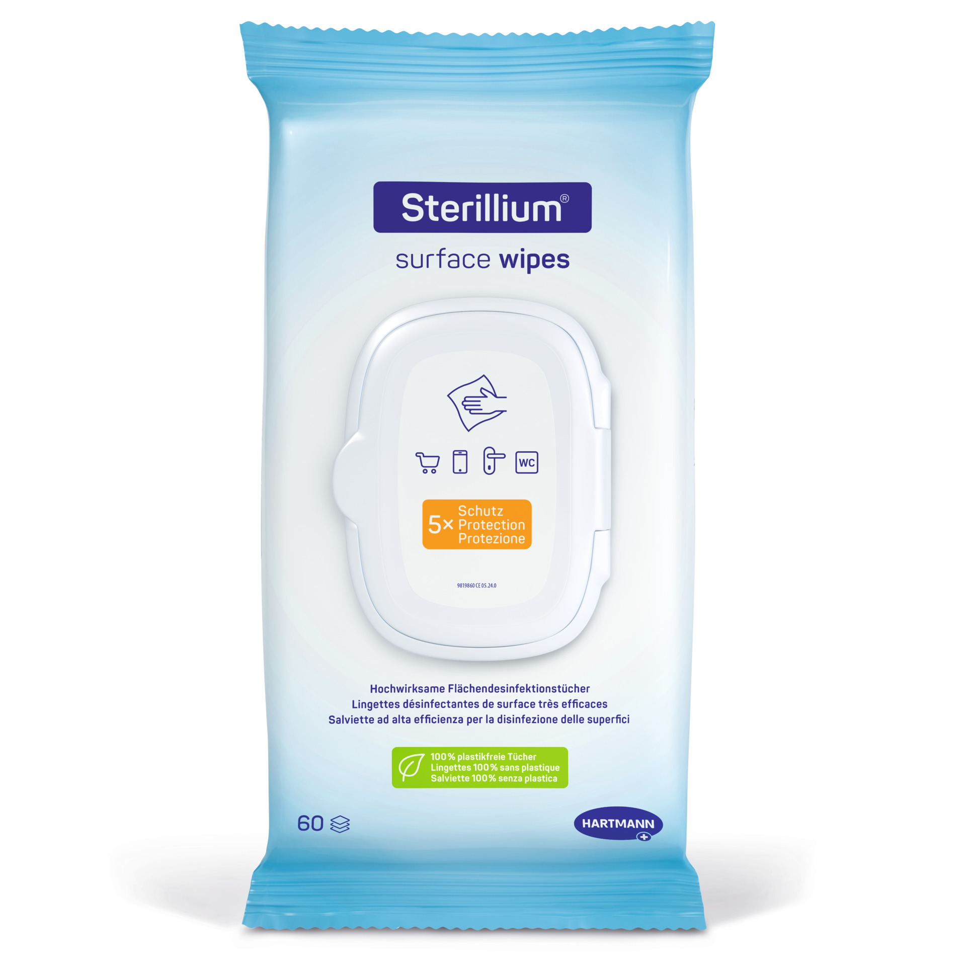 Bode Sterillium® Surface Disinfection Wipes, 60 pcs