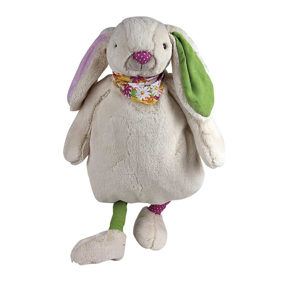 Sänger Kids Hot Water Bottle 0,8L, Cuddly Cover, Rabbit