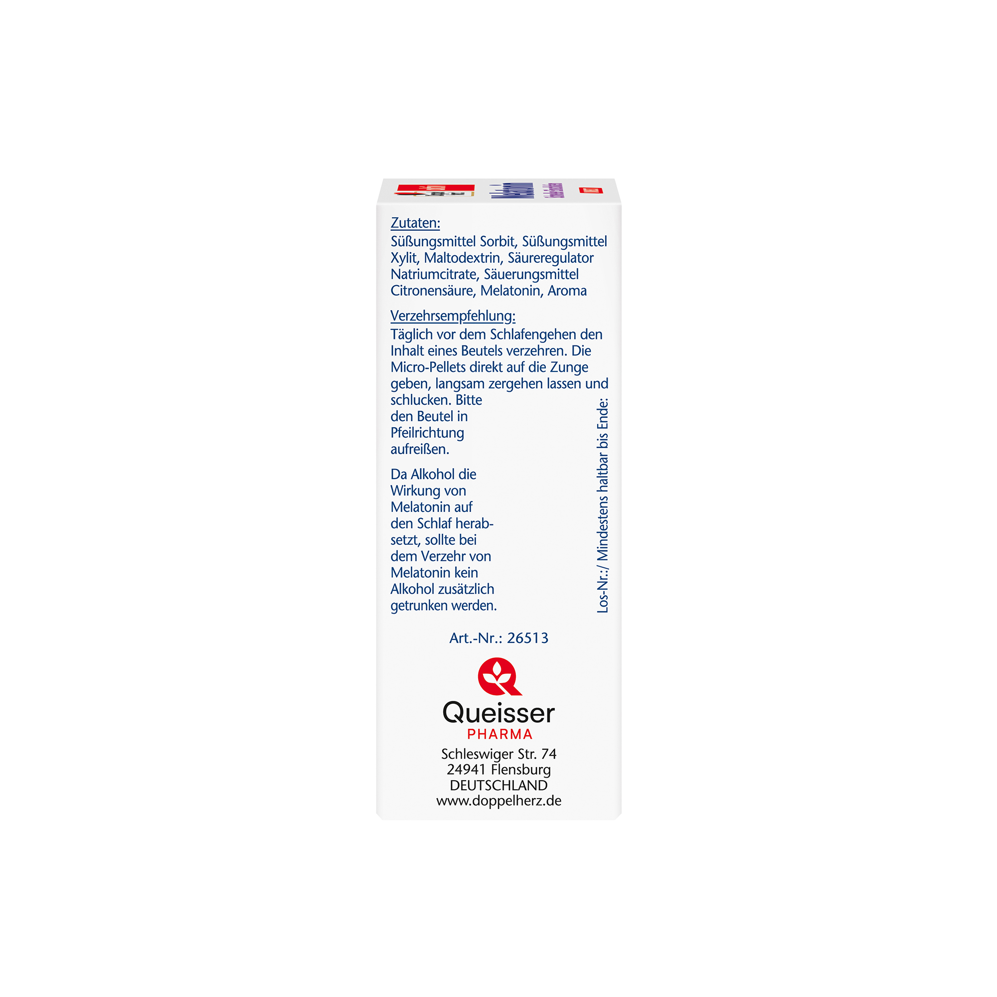 Doppelherz aktiv Melatonin Direct, 20 Portions