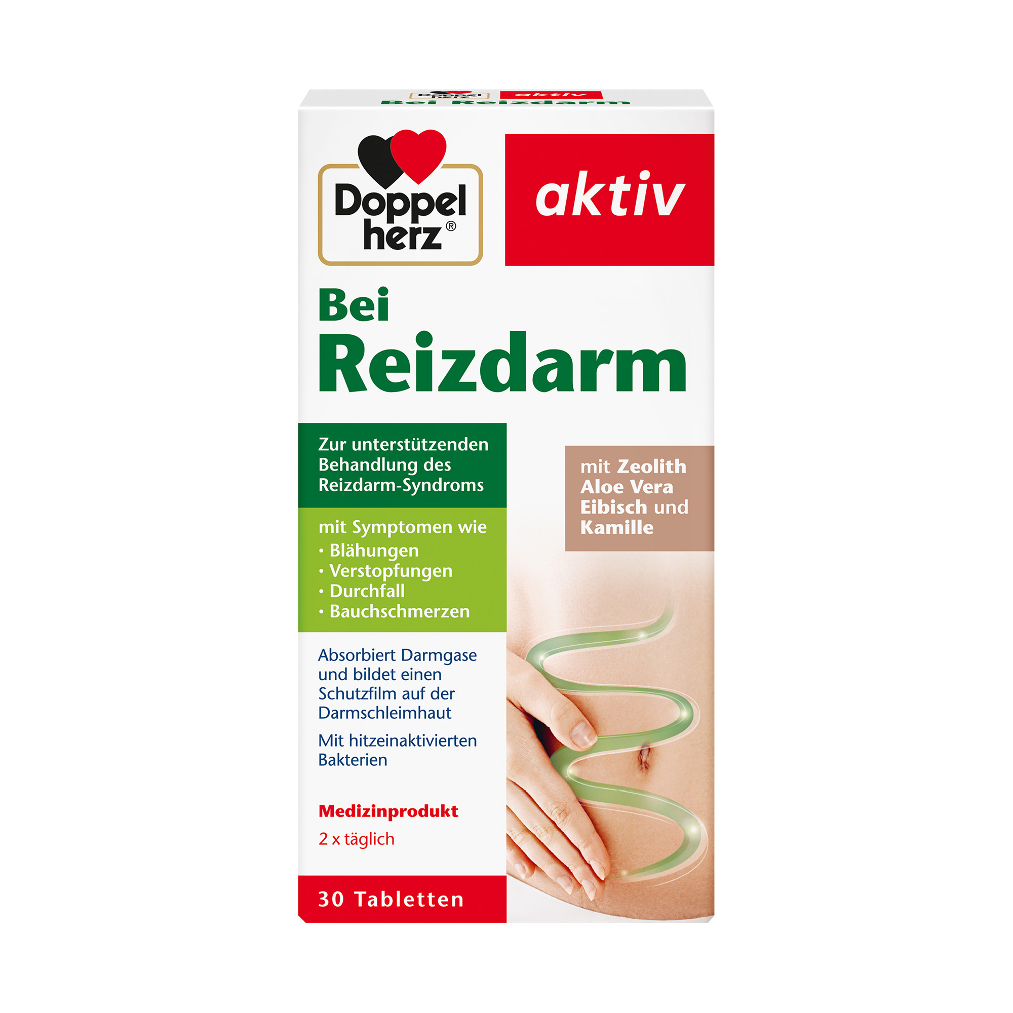 Doppelherz aktiv For Irritable Bowel, 30 Tablets